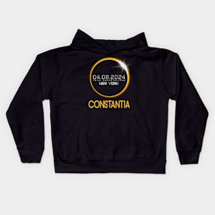 CONSTANTIA New York Total Solar Eclipse April 8 2024 Kids Hoodie